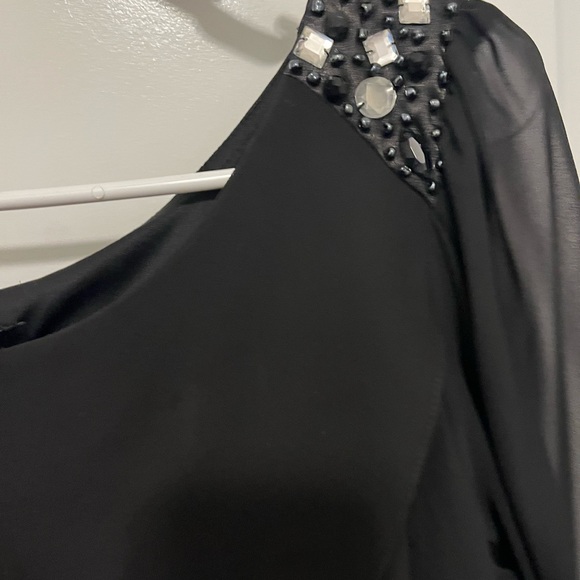 Slny fashion Ny Dress - Pre owned size 16 Black - Picture 4 of 13